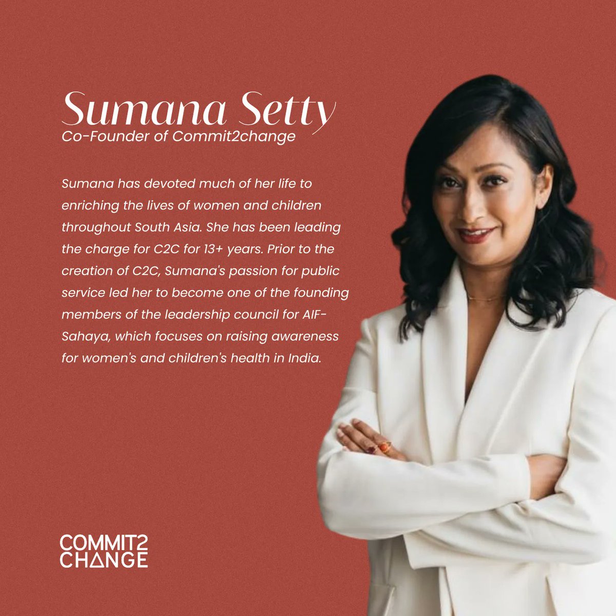 CommitTwoChange's tweet image. ✨ Introducing the Trailblazers behind #Commit2Change! ✨

In 2010, Sumana Setty and Sejal Gehani began their mission to #educate orphaned and abandoned #girls in India, driven by passion and purpose.

Swipe to learn about our incredible #founders and their inspiring journey. ➡️