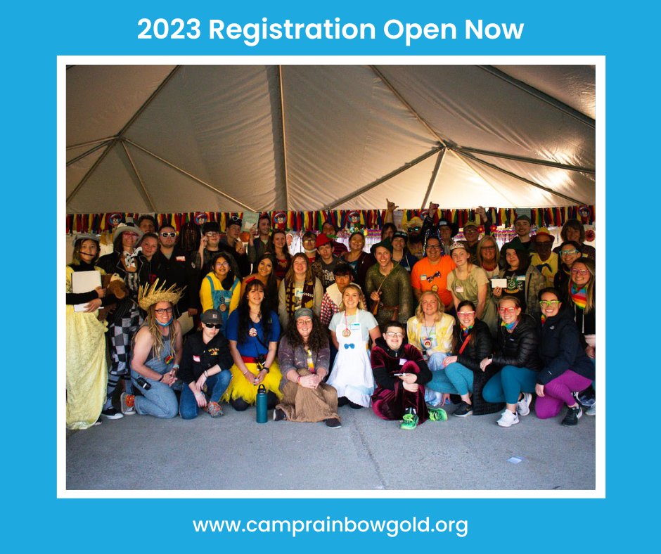 Dances and carnival nights offer our campers the chance to let loose and just have fun with each other.

Learn more and reigster for Camp today: camprainbowgold.org/camps-and-prog…!

#camprainbowgold #crg #keepshining #forthekids #camp #giveback #oncology #cancer #supportgroup #family