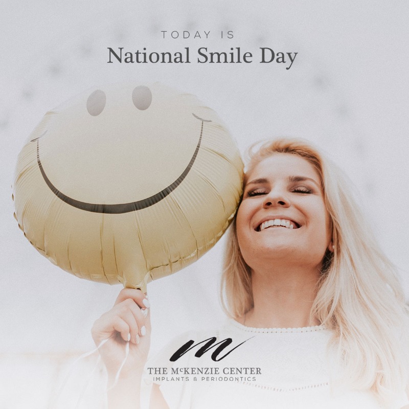 McKenzieCenter's tweet photo. Today is National Smile Day! Let's spread some happiness and positivity by sharing our brightest smiles with the world 😁❤️ #NationalSmileDay #SpreadJoy #SmileMore" https://t.co/r8scYqPlFL