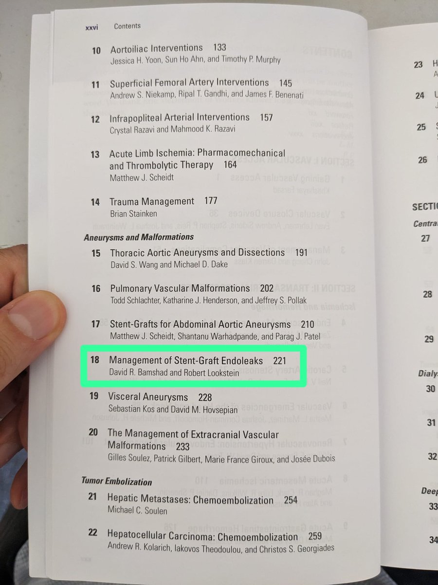 🔥 My first IR book chapter publication! Thank you <a href="/roblookstein/">Robert A Lookstein MD, MHCDL</a> <a href="/MountSinaiIR/">Mount Sinai IR</a> <a href="/mswradiology/">Mount Sinai West Radiology</a>