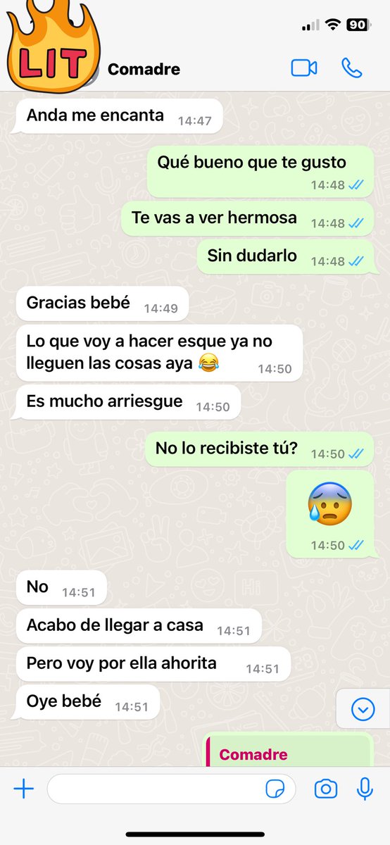 parejaDgosw2's tweet photo. Me toca ser cornuda!!
(Capturas del cel de mi esposo con nuestra comadre)
Un poco celosa pero mucho mas excitante tener de amante a mi comadre! 
(Ella no sabe que somos pareja sw y cree que mi pareja no me cuenta)!
#RT para que continúe esta historia 
#cornuda https://t.co/jaJsEqLZeQ