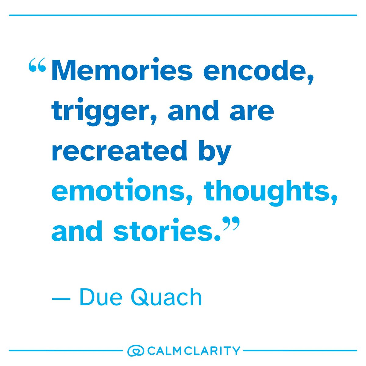 DueMQuach's tweet image. Explore & Apply:
Remember a joyful event and notice the effect on your emotions, thoughts, and inner narrator. Then observe how feelings, thoughts, and stories influence your memories. 
#neuroscience #mindhacking #mindfulness #inspiration #ShiftIntoBrain3 #CalmClarity #DueQuach