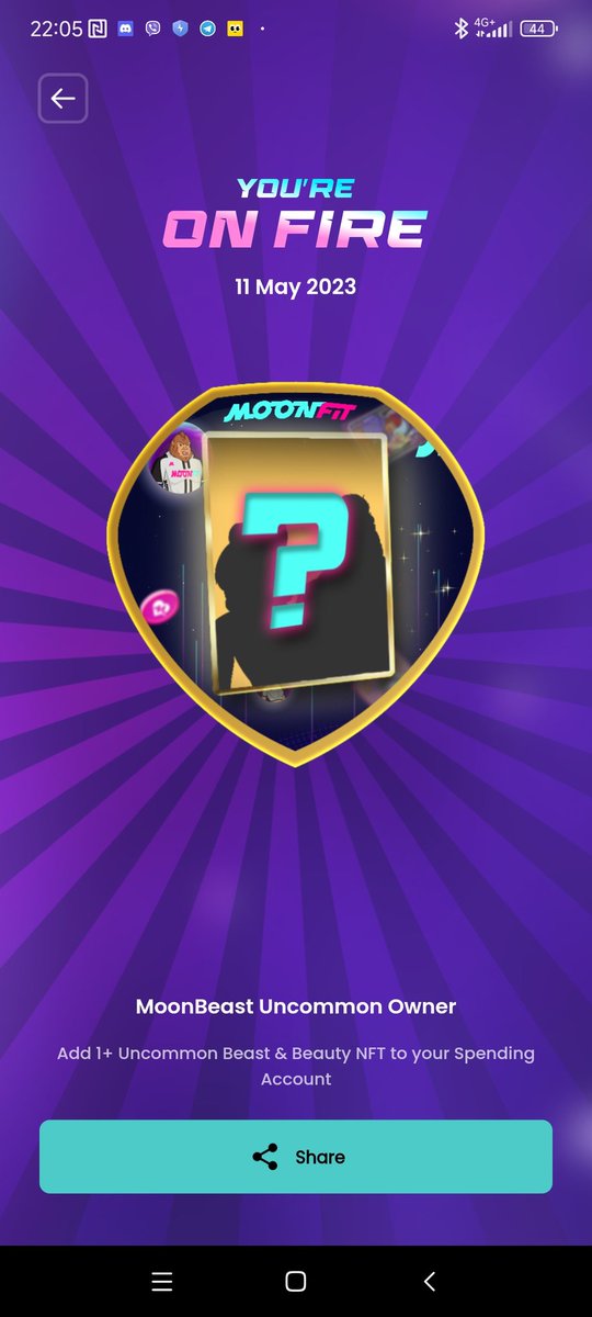 Fighterok86's tweet image. @MoonFitOfficial #badgesystem
@DVashchenok 
@crasti2039 
@huyjameboat