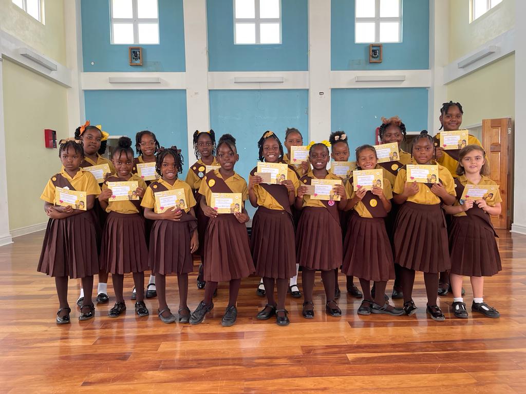 StAugustineMNI's tweet photo. 16 of our students made their promises over the weekend at the Guides and Brownies Enrollement &amp; Badge Award Ceremony &amp; joined the ever growing SAS Brownie Pack

Brownies &amp; Rainbow Guides is held every Thursday afternoon at SAS. 
#staugustineprimary  #girlguides https://t.co/xyPkKWsQLv