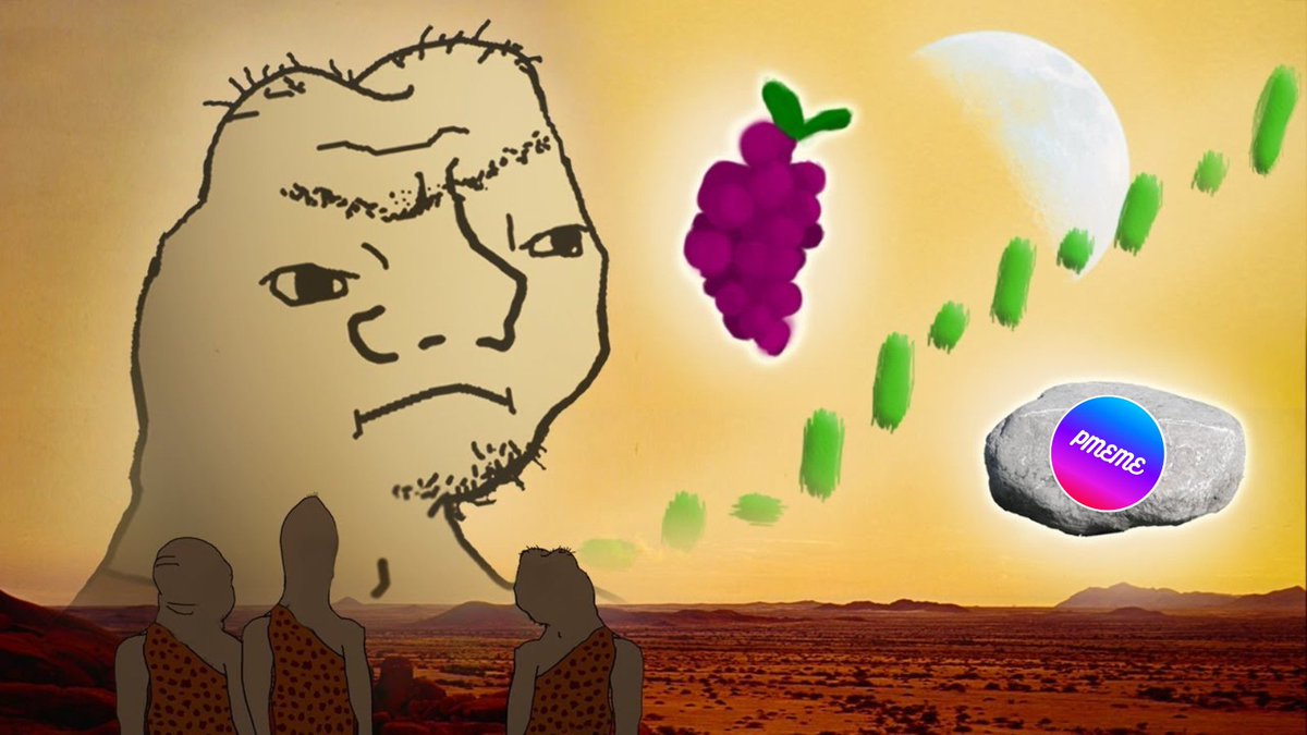 PmemeOfficial's tweet photo. Grug now know. Grug now understand $PMEME

See many moon.

#PulseChain $PLS $PLSX $HEX $ETH https://t.co/qxw2L8sfph