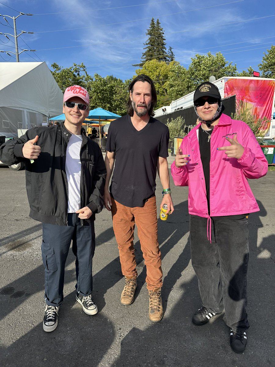 Hitting Keanu Reeves with the Punk Tactics?