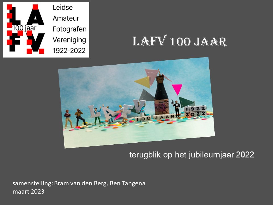 Het jubileumjaar ligt alweer even achter ons, tijd voor een terugblik op alle activiteiten die de #LAFV heeft verzorgd om het 100-jarig bestaan te vieren.
lafv.nl/2023/05/30/ter…
Bestel ook meteen ons jubileumboek '100 jaar Amateurfotografie in Leiden': lafv.nl/jubileumboek/
