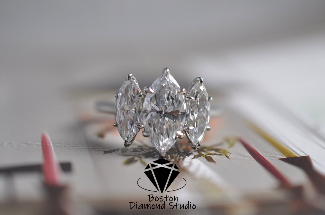 Design the ring of her dreams. We're here to help you craft a lab grown or natural diamond ring. Free Quotes @ bostondiamondstudio.com or call us @ (617) 227-1559.

#bestofboston #localcraft #diamondrings #diamondring #engagementring #engagementrings #engagement #jewllery