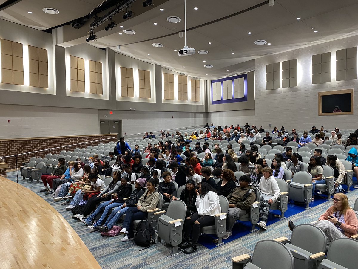 Off to a great start today with our 8th grade awards assembly!  6th and 7th tomorrow!