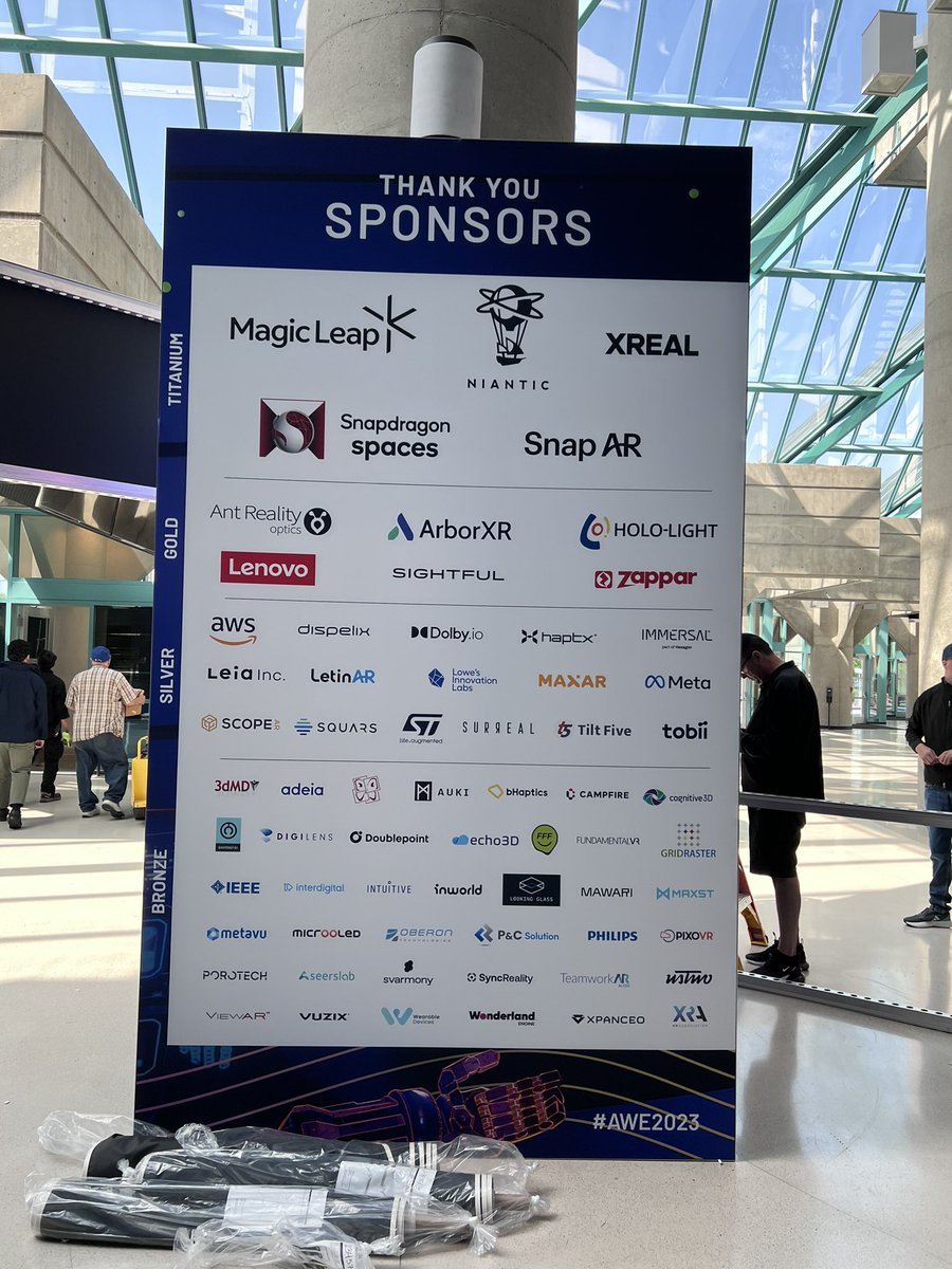 ZapparApp's tweet photo. Getting ready for #AWE23! Find us at room 207 where we’ll be demoing #Zapbox and giving workshops of our next-gen 3D tooling for the web, #Mattercraft https://t.co/Riondk40Iq https://t.co/X5lUoTmyRB