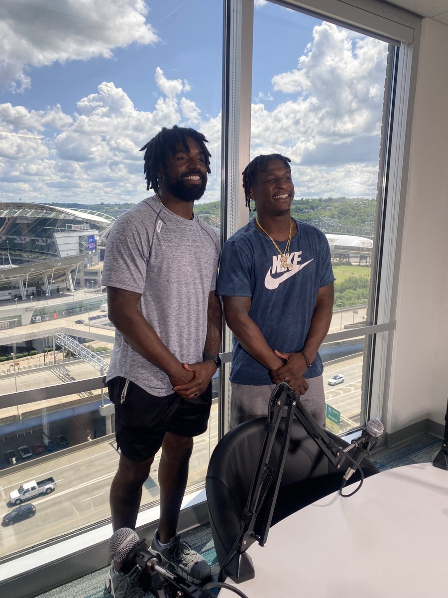 Kelsey Conway (@kelseylconway) on Twitter photo Bengals fans, you are going to love your new safety Nick Scott (<a href="/nickmscotty/">Nick Scott</a>)
Nick stopped by to join <a href="/MikeHilton_28/">Mike Hilton</a> and I for this week’s podcast episode and it might be our best episode yet
New episode drops tomorrow AM Bengals fans, you are going to love your new safety Nick Scott (<a href="/nickmscotty/">Nick Scott</a>)
Nick stopped by to join <a href="/MikeHilton_28/">Mike Hilton</a> and I for this week’s podcast episode and it might be our best episode yet
New episode drops tomorrow AM