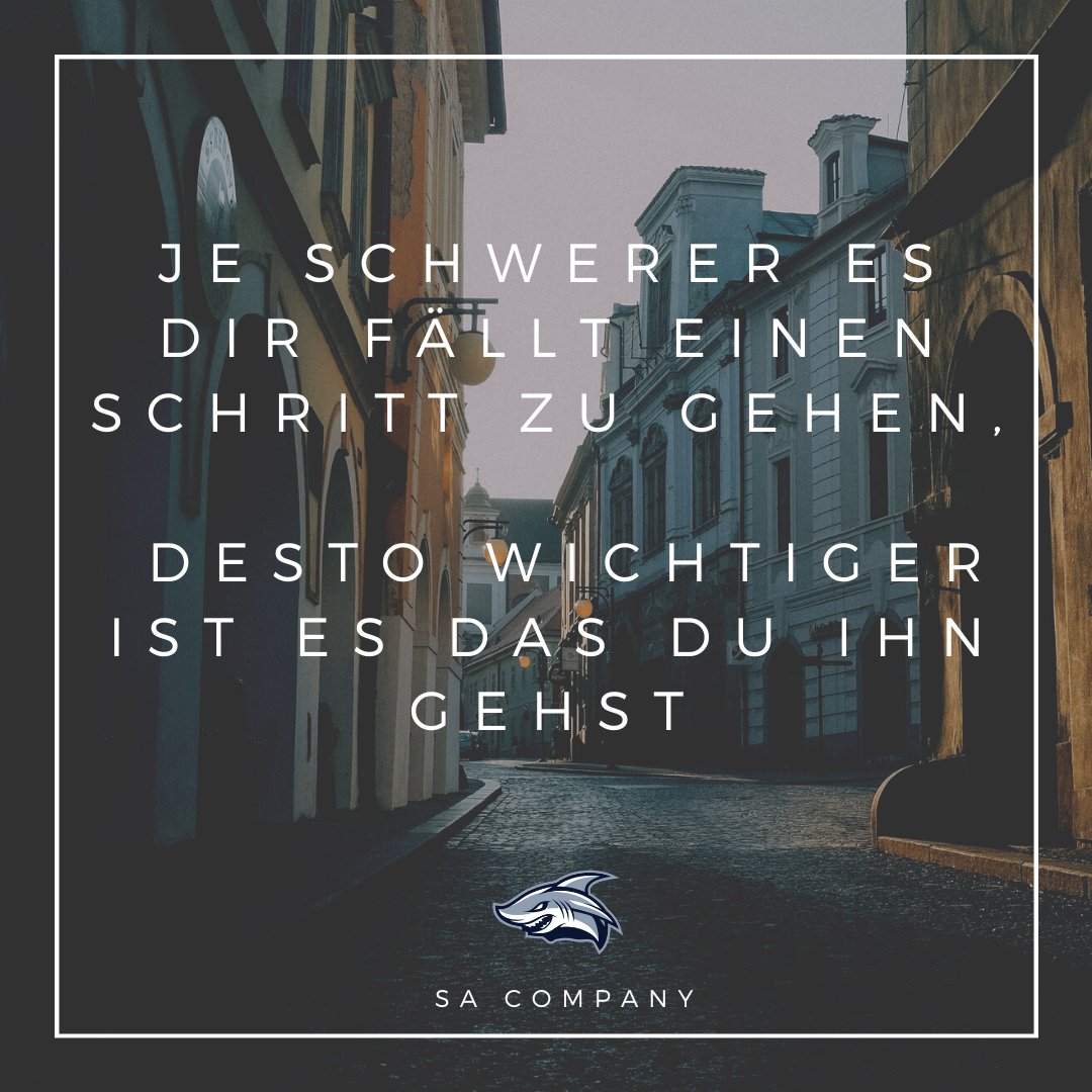 StevorakCompany's tweet photo. Je schwerer es dir fällt einen Schritt zu gehen,
Desto wichtiger ist es ihn zu gehen ! 📚👨💼
#erfolgistkeinglück #erfolg #motivation #mindset #moneybeast #werbung #passiveseinkommenaufbauen #affiliatemarketing #digitalmarketing #marketing https://t.co/c3eJStN9hx