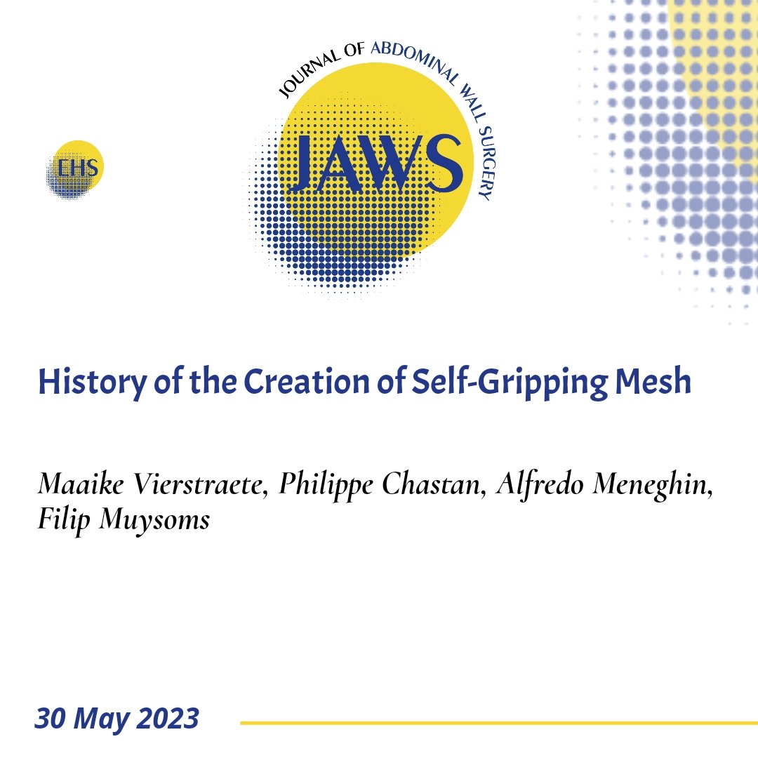 bit.ly/3WFNbNb History of the Creation of Self-Gripping #HerniaMesh

#HerniaSurgery #JoAWS #OpenAccess