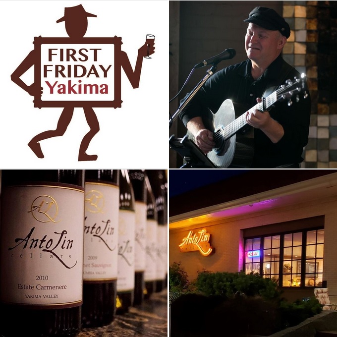 #FirstFriday: AntoLin Cellars Presents Original Music by 🎸Jeff Parker.  Friday, June 2nd. Open 1-9: Music starts at 7, No Cover. Jeff performs on guitar & mandolin providing much Finger-style & Flat-picking enjoyment! #WAwine #WineTasting #WineLover #WineTime 🍷 See ya soon!