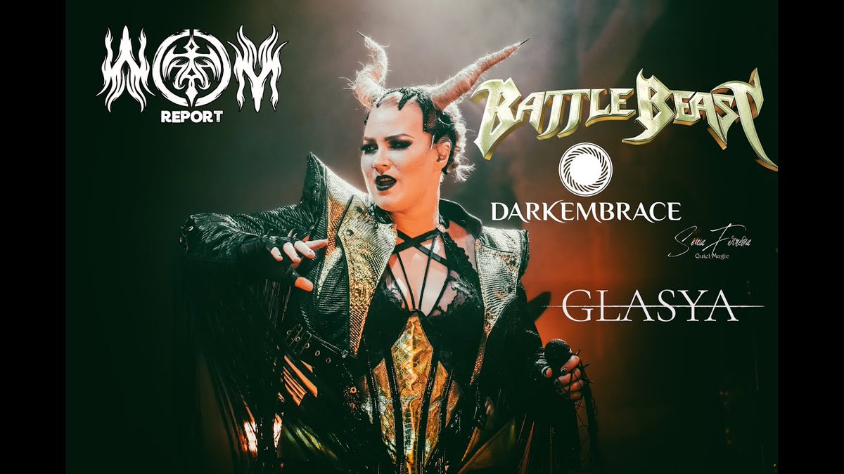 WOMetalradio's tweet photo. WOM Report Battle Beast, Dark Embrace, Glasya @ LAV - Lisboa ao Vivo - 29.05.23

Sónia Ferreira's Quiet Magic  | Amazing Events 

https://t.co/X9nHWiL8ki

#battlebeast #darkembrace #glasya #lav #lisboaaovivo #amazingevents #womtv #WOMReport #worldofmetal https://t.co/VRaG1ulXGT
