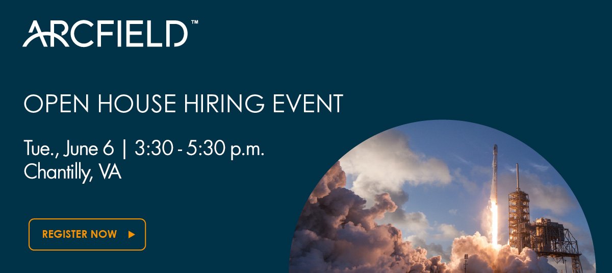 Calling all #SystemEngineers, #DataScientists and #DataEngineers! Join us at the @ArcfieldCo #Hiring Event on 6/6 in #Chantilly, VA. We'll be providing on-the-spot contingent offers for qualified candidates with TS/SCI or above clearance! Register now: TechExpoUSA.com/Arcfield