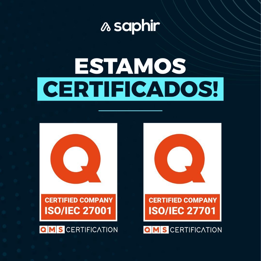 saphiroficial's tweet photo. A Saphir tem o prazer de anunciar que obteve a certificação das ISO/IEC 27001:2013 e ISO/IEC 27701:2019. Uma conquista que reflete o compromisso contínuo em garantir a excelência em segurança da informação e privacidade dos dados.
#saphircloud #estamoscertificados https://t.co/5FqUDTsAbs
