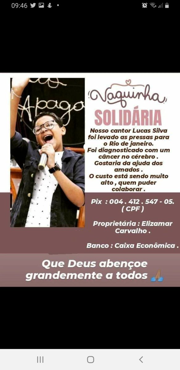 OSEGREDOof's tweet photo. @forumpandlr Se todos doarem 1,00 real conseguiremos ajudar .juntos somos mas fortes https://t.co/w02I93jGbm