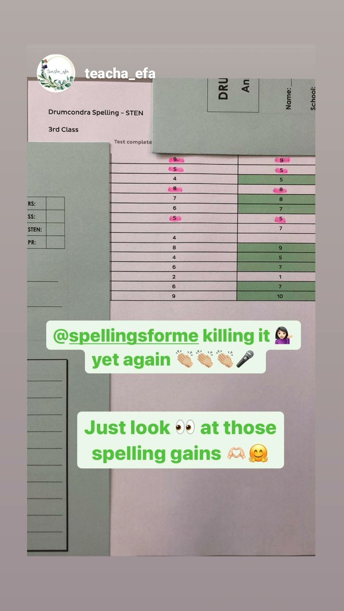 Spellings For Me tweet media