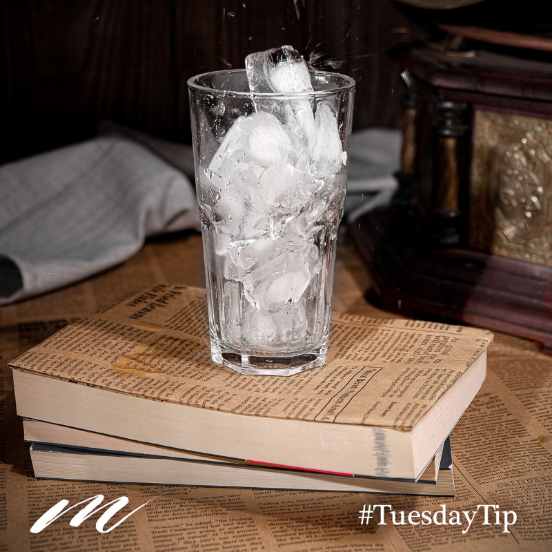 McKenzieCenter's tweet photo. "Did you know that chewing on ice can damage your teeth's enamel and make them more prone to sensitivity and decay? Swap that ice for some crunchy chips instead and keep your smile shining bright! 😃👉 #TuesdayTip #DitchTheIce #ProtectYourTeeth #HealthySmile"