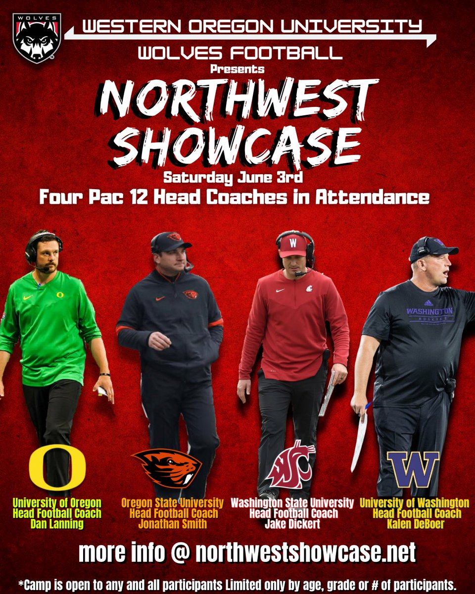 Northwest Showcase On Twitter New School Added Excited To northwest-showcase-on-twitter-saturday-june-3rd-western-oregon