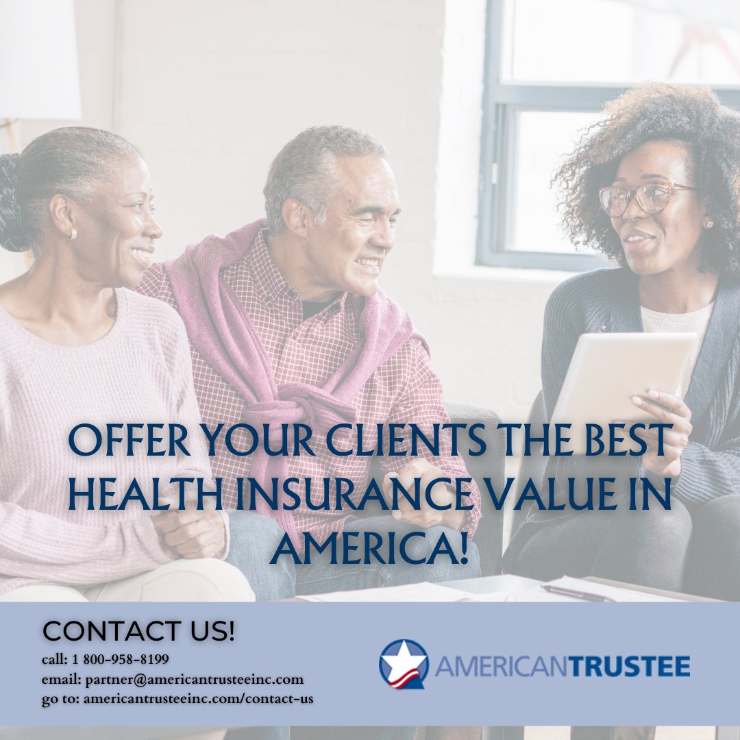 Offer the best to be the best! 
#AmericanTrustee #HealthInsurance #HealthInsuranceCoverage #FindHealthInsurance #Insurance #LifeInsurance #SupplementalInsurance #InsuranceCompany #MedicalInsurance #Healthcare #HealthyLiving #HealthyLifestyle #InsurancePlanning #InsurancePolicy