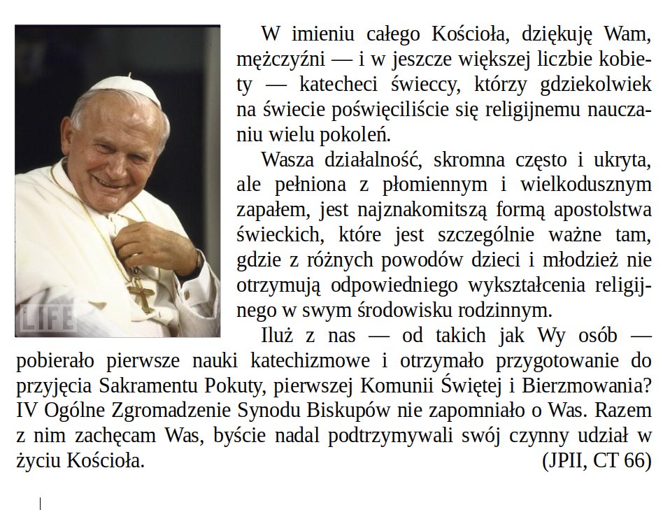 rocaPL's tweet photo. Nauczanie św. #JPII, #katecheza #katecheci #świeccy #laikat @Katechetka_ https://t.co/YxiRlBKVn1