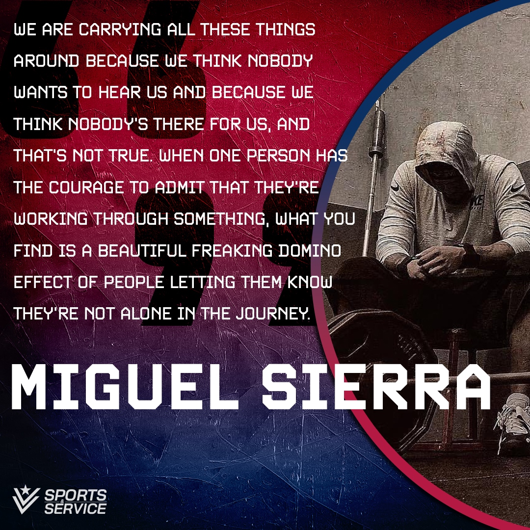 Follow the link below to read the full story on Miguel Sierra!

#sportsandservice #military #sports #fitness #veterans #mentalhealthawareness
l8r.it/LUJ1