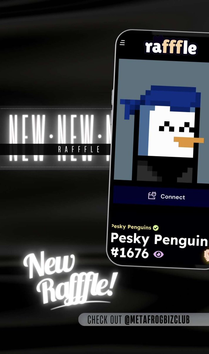 A new raffle is now available on <a href="/FamousFoxFed/">Famous Fox Federation 🦊🟠</a> 
Good Luck! 🐸🙏
rafffle.famousfoxes.com/raffle/AjzvcQ5… 
… Did the MFBC DAO mention everyone who buys a raffle ticket is also entered for a MetaFrog Business Club giveaway for 1×mutation-vial! 

#MetaFrogBusinessClub #Ribbet