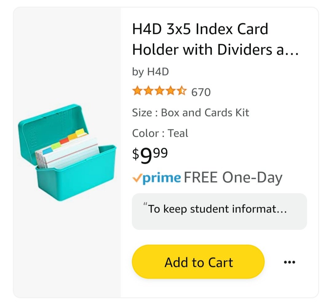 CMiller_teacher's tweet photo. @MrsRileyRm22 @amazon Always colorful and changed out for the monthly season
Today I would like to focus on getting my student info cards!
8th grade science in low income high violence area.  We are low on supplies and restocking for next year!
https://t.co/9nCKRZqrLR https://t.co/eLvBQJE57S