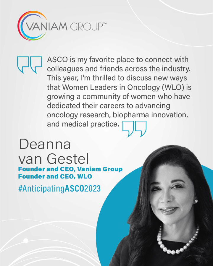Vaniam Group LLC (@vaniamgroup) on Twitter photo Stop by our booth 21161 at #ASCO23 to learn more about Women Leaders in Oncology! <a href="/WeAreWLO/">Women Leaders in Oncology</a>
#AnticipatingASCO2023 Stop by our booth 21161 at #ASCO23 to learn more about Women Leaders in Oncology! <a href="/WeAreWLO/">Women Leaders in Oncology</a>
#AnticipatingASCO2023