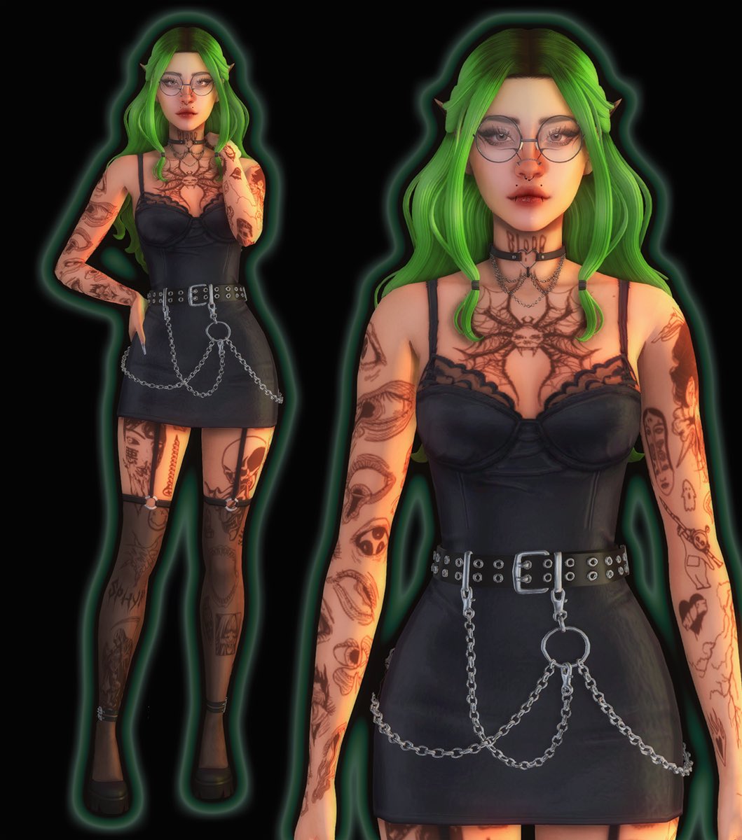 gentletrait's tweet photo. Joslyn makeover :’) 
#TheSims4 #ShowUsYourSims https://t.co/ysrD6ftOLJ