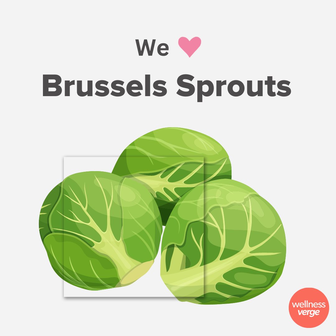 WellnessVerge's tweet photo. #Brusselssprouts have gained popularity over the years — and for good reason! These cruciferous #vegetables are nutrient-dense, #tasty, and versatile.

They are one of the best sources of #vitamin C and also contain #fiber, #vitamins K &amp; E, folate, and various #antioxidants. https://t.co/O3DXtIDg36