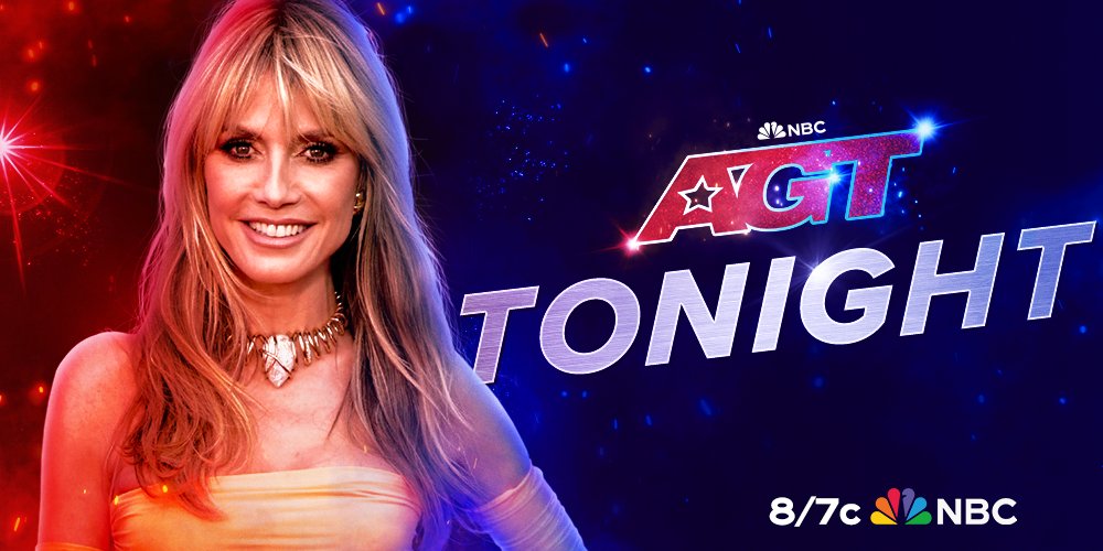 🎉 Tonight is the night! 🎉 Join us as the long-awaited premiere of @AGT Season 18 kicks off with a bang! 🔥✨

Tag a friend who can't wait to watch Heidi Klum and our incredible panel of judges bring their A-game this season. 🌟🎤