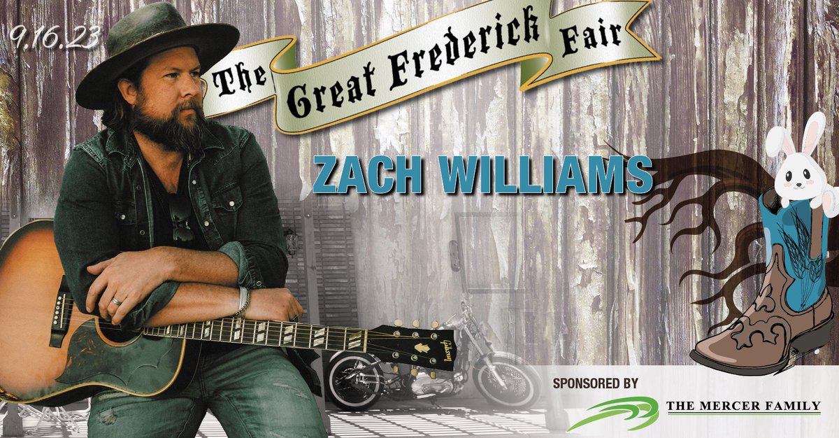TWO more announcements have been made! 2 concerts left to share! #GreatFrederickFair All tickets go on sale June 30!