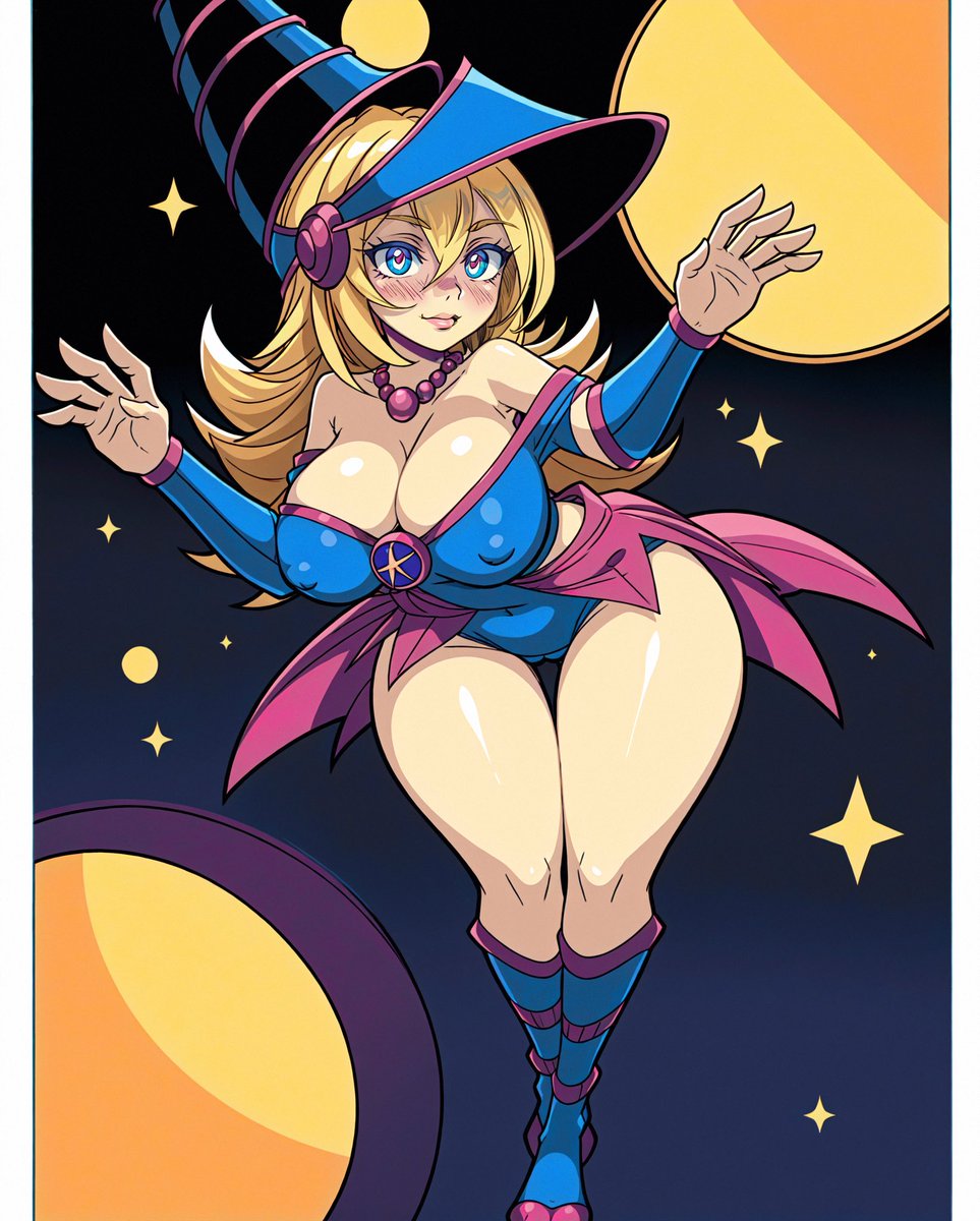 🧙🏻‍♀️“Dark Magician Girl” 🪄

If you want a series of these poster-like, drop a comment!  ✨

#AI #AIart #stablediffusion #waifu #waifuAI #aiwaifu #aigirls #AIイラスト #darkmagiciangirl #dmg #yugioh