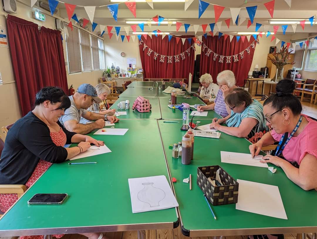 Fantastic start to our new monthly art group led by Sunita from Unique Healthcare! Sessions will be at 12.30 on the last Tuesday of the month at Church Lane Community Centre, Prestwich. For more information please contact Julie.bentley8@nhs.net