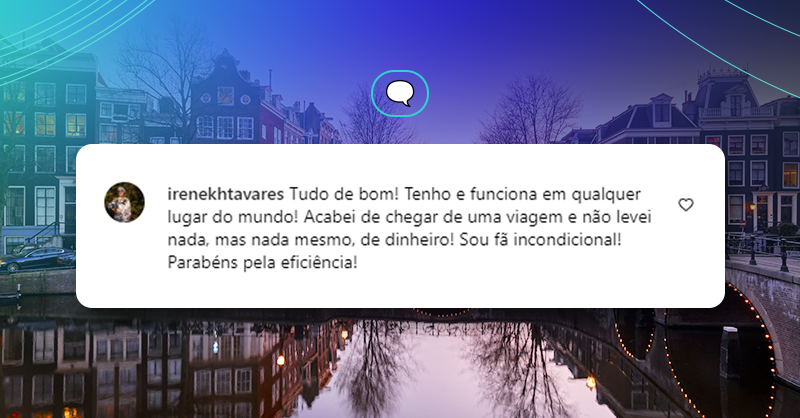 contagomulti's tweet photo. Conta aí: em qual parte do mundo você está curtindo com seu BS2 GO!? 🌎

#bs2go #containternacional #viagem https://t.co/Sq0lTM1Uqw