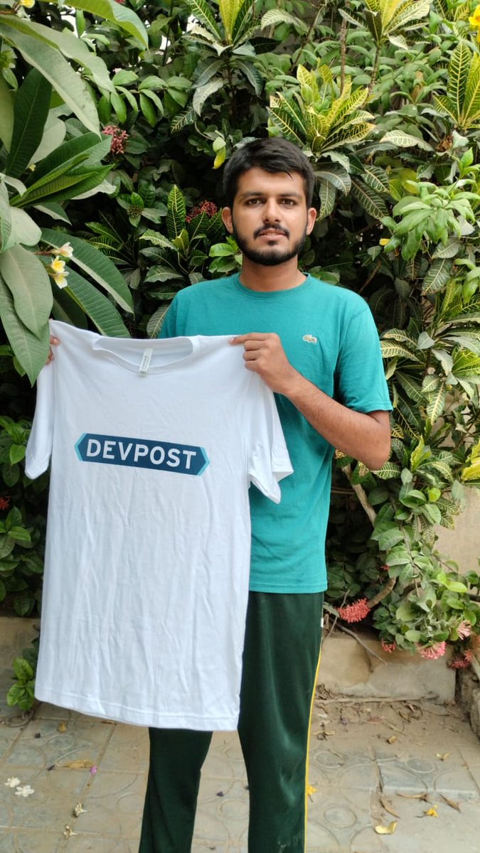 🥳 Just received some amazing swag from @devpost ! 🙌 Being a part of their developer community is truly rewarding. 😍 Thanks for the awesome Swag! 🎉 #devpost #developercommunity #swag #Hackathon