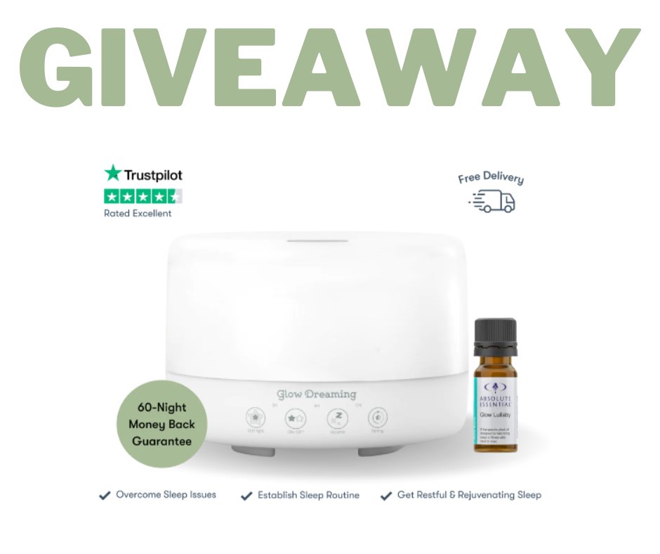 Win a @glowdreaming bundle to help your children sleep. The clever sleep aid features pink noise, aromatherapy, a humidifier and red light therapy. RT and enter here: reallymissingsleep.com/2023/05/win-a-… #giveaway #win #COMPETITION