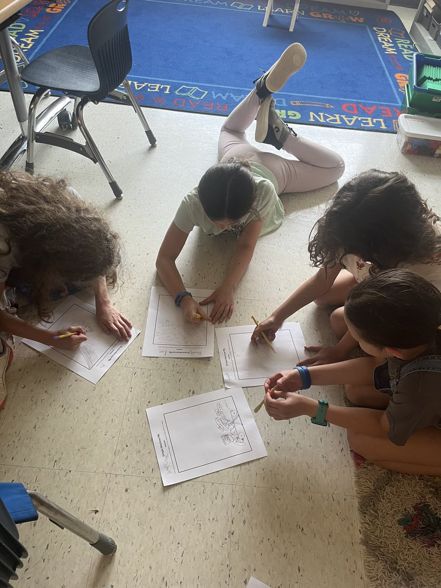 MsLenowicz3rd's tweet image. Sketching  the designs for ways to make Speedy’s life easier for our simple machine PBL!