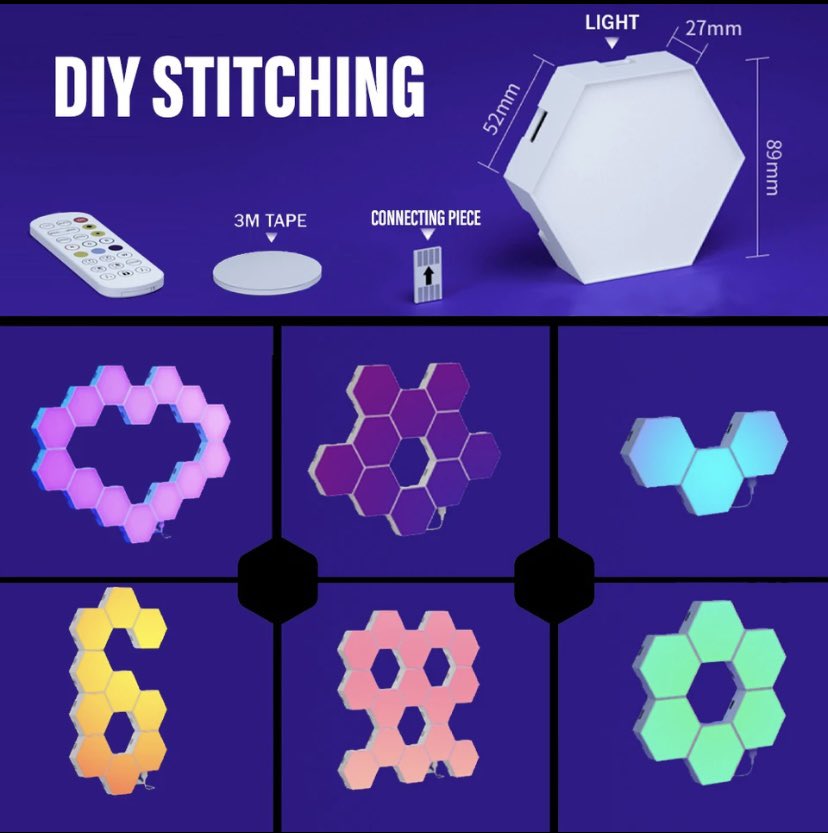 اضاءة LED ضوء داخلي الجدار RGB بلوتوث 
عن بعد ضوء الليل لعبة كمبيوتر غرفة نوم السرير الديكور 

⭐️ تقييم المنتج : 4.6

⭐️ عدد الطلبات : فوق 2 الاف 

💸سعر المنتج 320 بعد التخفيض ( 144 ريال ) 🔥

🧷 للطلب المنتج من الرابط بالاسفل 

s.click.aliexpress.com/e/_Dnr7FK5