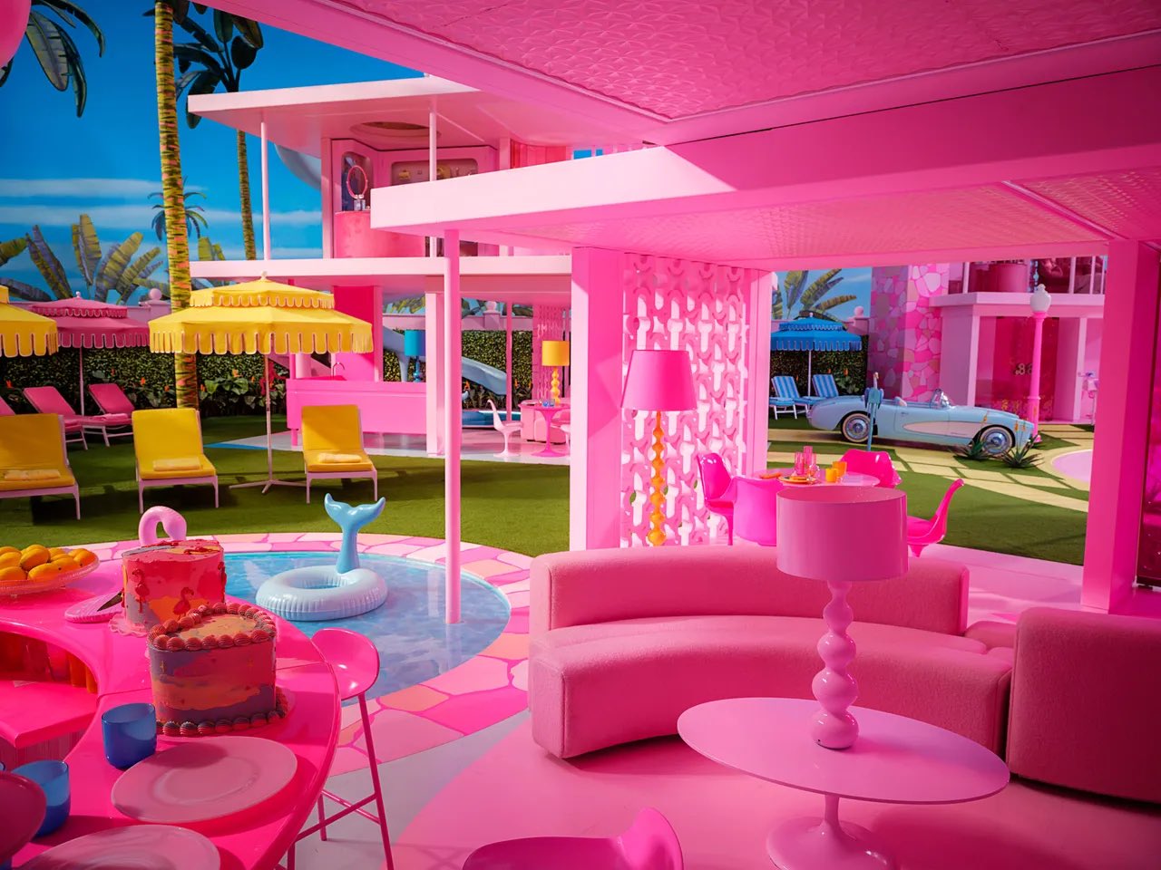 Barbie movie set used so much pink that it caused an international shortage of pink paint