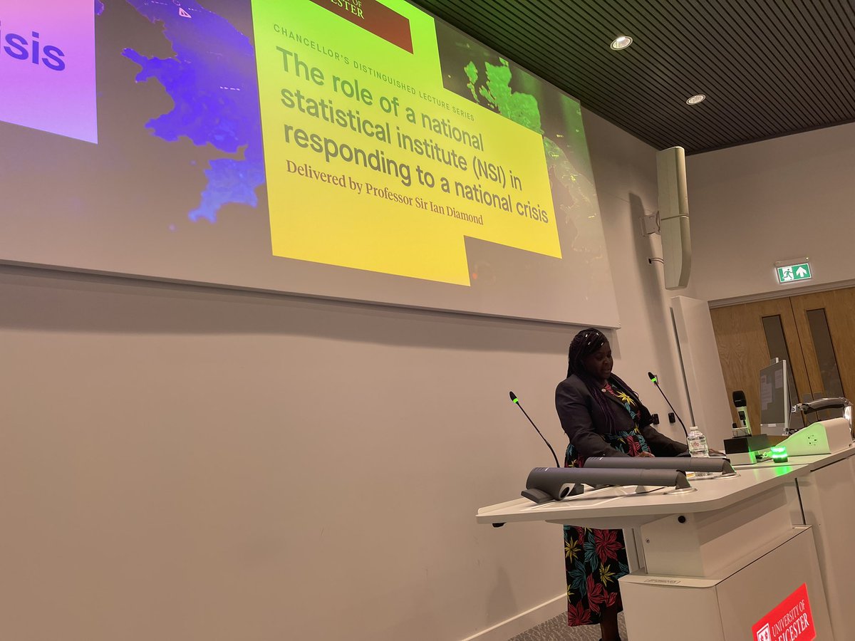 Prof Kamlesh Khunti (@kamleshkhunti) on Twitter photo Absolutely delighted to have had our Chancellor’s Distinguised Lecture (Maggie Aderin-Pocock) by Prof Sir Ian Diamond
“The role of national statistical institute in responding to a national crisis”👏.
Thank you to <a href="/ONS/">Office for National Statistics (ONS)</a> for all the collaborations with <a href="/uniofleicester/">University of Leicester</a> Absolutely delighted to have had our Chancellor’s Distinguised Lecture (Maggie Aderin-Pocock) by Prof Sir Ian Diamond
“The role of national statistical institute in responding to a national crisis”👏.
Thank you to <a href="/ONS/">Office for National Statistics (ONS)</a> for all the collaborations with <a href="/uniofleicester/">University of Leicester</a>