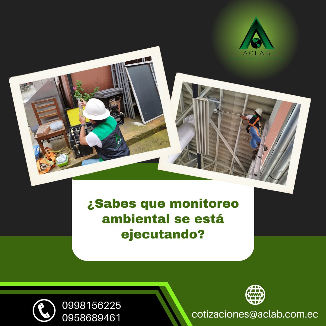 ACLABCALIDAD's tweet photo. ➡️🤓El monitoreo de emisiones en fuentes fijas de combustión, tiene como objetivo identificar la concentración de los contaminantes producto de la combustión, tales como: CO, CO2, SO2, NOX, O2 y Material Particulado

#ACLAB #laboratorio #ambiental #calidad #quimico #quito https://t.co/KFnfEfqcS1
