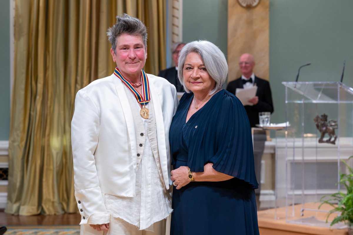 Congrats to @kdlang for receiving the Governor General's Performing Arts Award, Canada's highest honor in performing arts ❤️