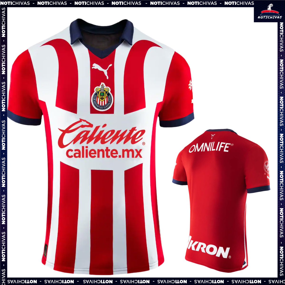¡OFICIAL! 

Así será el jersey de local del Rebaño para la temporada 2023-2024. 
¿Les gustó la nueva piel de #Chivas? 👀