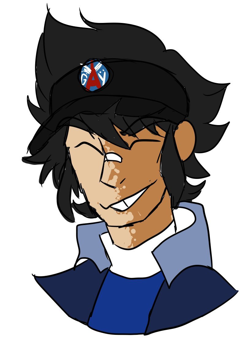 OfficialClaybot's tweet photo. || actually I'm very big brained here's my self indulgent Clay Terran :) she's transfem (any pronouns) and also has schizophrenia so she's basically like me :3 https://t.co/teuaenMemP