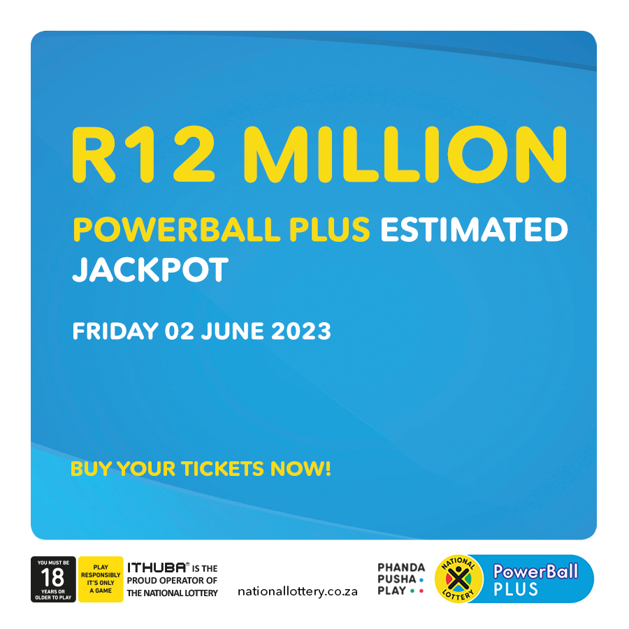 PowerBall & PowerBallPLUS estimated jackpots:
PB: R21 Million
PBP: R12 Million for 02/06/23
#PhandaPushaPlay Now bit.ly/LottoRegister