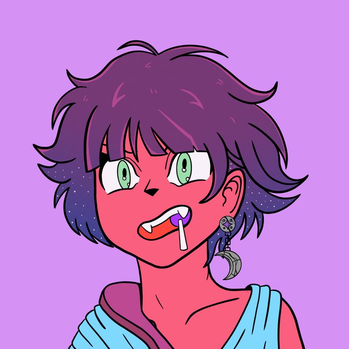 DarknessPixie 🧚‍♀️ - Reimagined @agnudurte as a rubian 🌶 Hair and clothes will be as traits on the new collection 🫰🏻 https://t.co/b1R9ZmQjom